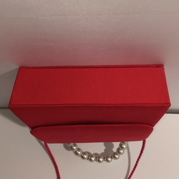 Saks Fifth Avenue Collection Women's Red Mini Bag - Picture 7 of 8